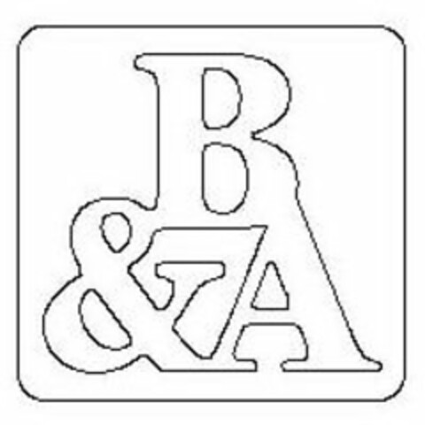 B & A Logo (USPTO, 05.08.2020)