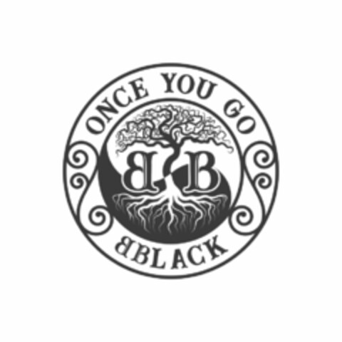 ONCE YOU GO BBLACK B B Logo (USPTO, 08/14/2020)