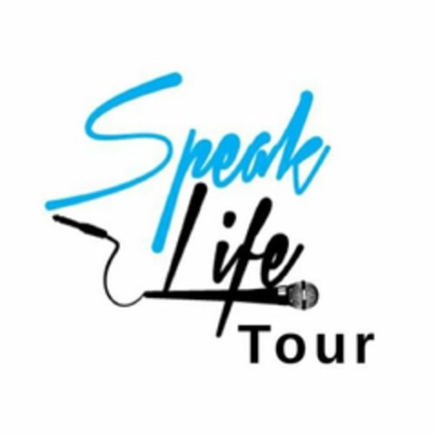 SPEAK LIFE TOUR Logo (USPTO, 01.09.2020)