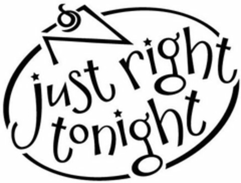 JUST RIGHT TONIGHT Logo (USPTO, 14.05.2009)