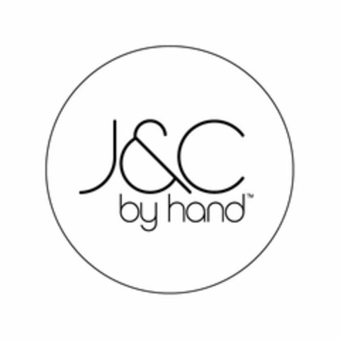 J&C BY HAND Logo (USPTO, 05/18/2009)