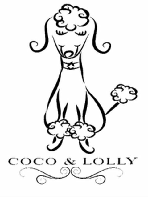 COCO & LOLLY Logo (USPTO, 06/02/2009)