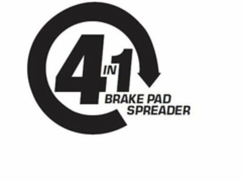 4 IN 1 BRAKE PAD SPREADER Logo (USPTO, 01.07.2009)