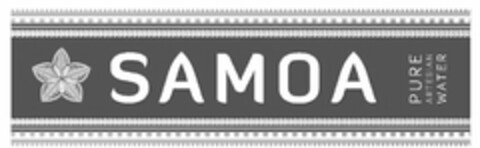 SAMOA PURE ARTESIAN WATER Logo (USPTO, 11/12/2009)