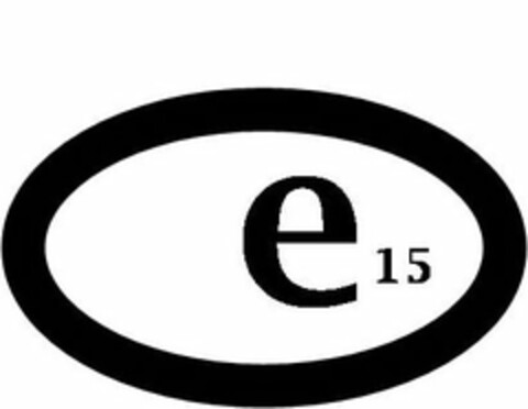 E15 Logo (USPTO, 09.06.2010)