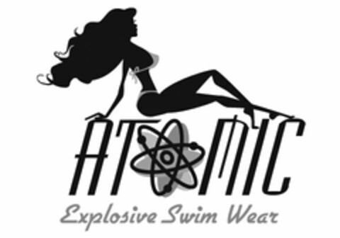 ATOMIC EXPLOSIVE SWIM WEAR Logo (USPTO, 29.07.2010)