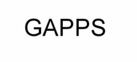 GAPPS Logo (USPTO, 12.11.2010)