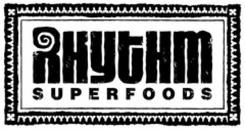 RHYTHM SUPERFOODS Logo (USPTO, 18.03.2011)