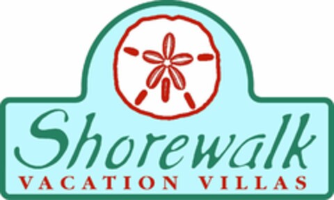 SHOREWALK VACATION VILLAS Logo (USPTO, 10.05.2011)