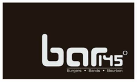 BAR 145 BURGERS BANDS BOURBON Logo (USPTO, 25.07.2011)