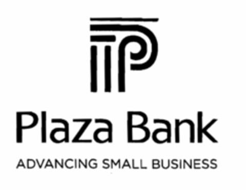 PLAZA BANK ADVANCING SMALL BUSINESS Logo (USPTO, 13.04.2012)