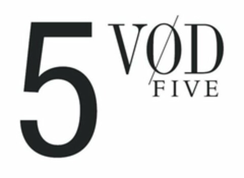 5 V0D FIVE Logo (USPTO, 14.08.2012)