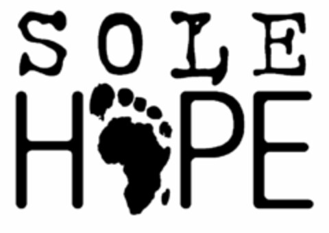 SOLE HOPE Logo (USPTO, 10/12/2012)