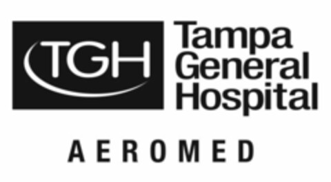 TGH TAMPA GENERAL HOSPITAL AEROMED Logo (USPTO, 10.05.2013)