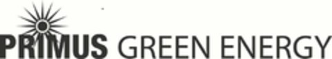 PRIMUS GREEN ENERGY Logo (USPTO, 10.05.2013)