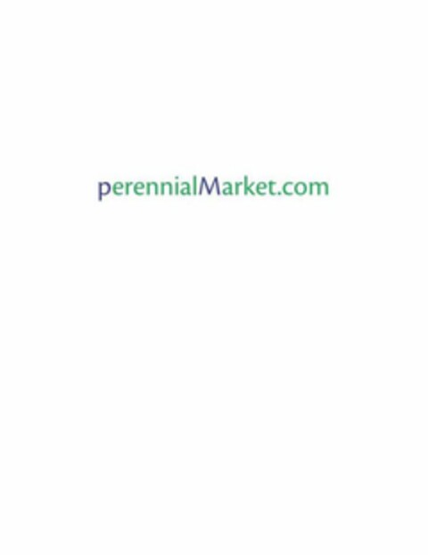 PERENNIALMARKET.COM Logo (USPTO, 22.08.2013)