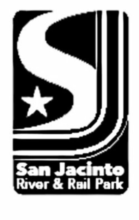 SJ SAN JACINTO RIVER & RAIL PARK Logo (USPTO, 17.04.2014)
