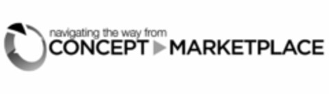 NAVIGATING THE WAY FROM CONCEPT MARKETPLACE Logo (USPTO, 09.05.2014)