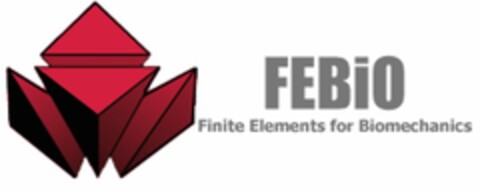 FEBIO FINITE ELEMENTS FOR BIOMECHANICS Logo (USPTO, 01.12.2014)
