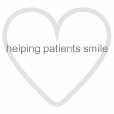 HELPING PATIENTS SMILE Logo (USPTO, 03/10/2015)