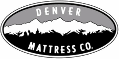 DENVER MATTRESS CO. Logo (USPTO, 08/04/2015)