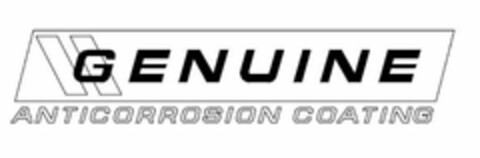 GENUINE ANTICORROSION COATING Logo (USPTO, 12/28/2015)