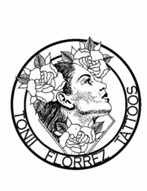 TONII FLORREZ TATTOOS Logo (USPTO, 25.05.2016)