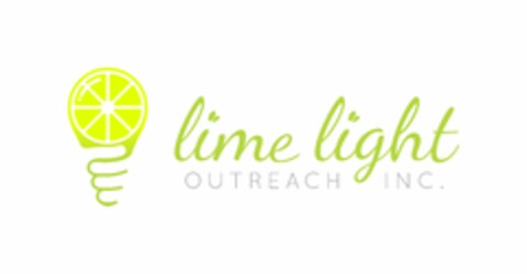 LIME LIGHT OUTREACH INC. Logo (USPTO, 12/02/2016)