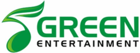 GREEN ENTERTAINMENT Logo (USPTO, 24.02.2017)