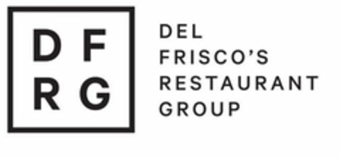 D F R G DEL FRISCO'S RESTAURANT GROUP Logo (USPTO, 12/01/2017)