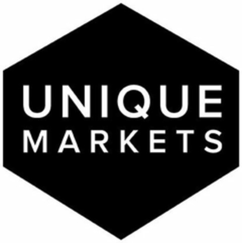 UNIQUE MARKETS Logo (USPTO, 02/21/2018)