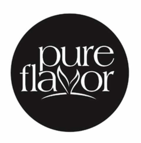 PURE FLAVOR Logo (USPTO, 08.03.2018)