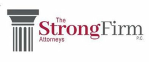 THE STRONG FIRM ATTORNEYS P.C. Logo (USPTO, 04/12/2018)