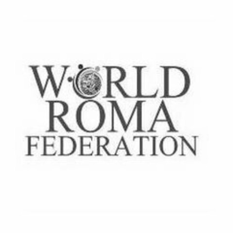 WORLD ROMA FEDERATION Logo (USPTO, 11.05.2018)