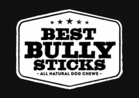 BEST BULLY STICKS - ALL NATURAL DOG CHEWS - Logo (USPTO, 06/12/2018)