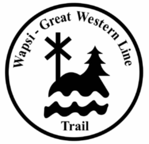 WAPSI - GREAT WESTERN LINE TRAIL Logo (USPTO, 08/08/2018)