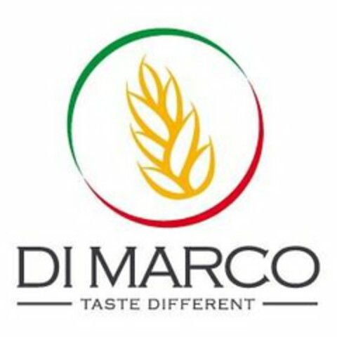 DI MARCO TASTE DIFFERENT Logo (USPTO, 26.09.2018)