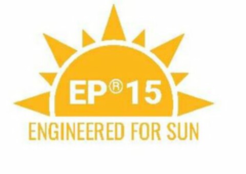 EP 15 ENGINEERED FOR SUN Logo (USPTO, 29.01.2019)