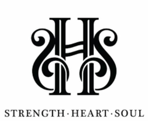 SHS STRENGTH · HEART · SOUL Logo (USPTO, 04/15/2019)