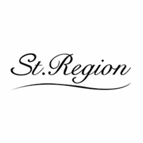 ST.REGION Logo (USPTO, 05/12/2019)