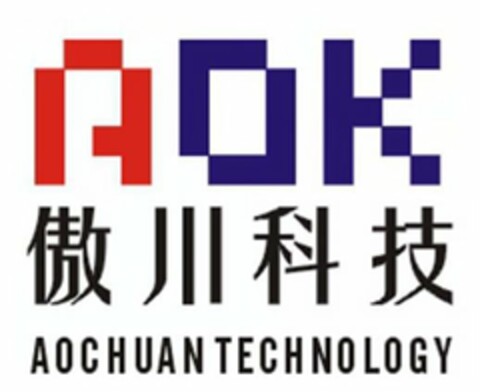 AOK AOCHUAN TECHNOLOGY Logo (USPTO, 25.06.2019)