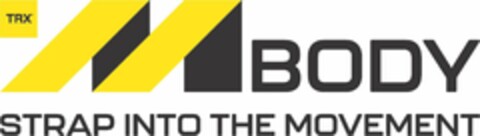 TRX M BODY STRAP INTO THE MOVEMENT Logo (USPTO, 08/01/2019)