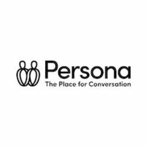 PERSONA THE PLACE FOR CONVERSATION Logo (USPTO, 09/19/2019)