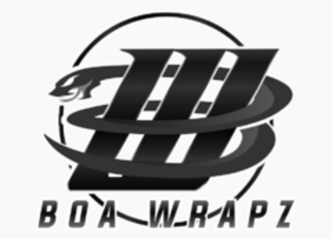 W BOA WRAPZ Logo (USPTO, 10/22/2019)