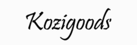 KOZIGOODS Logo (USPTO, 08.01.2020)