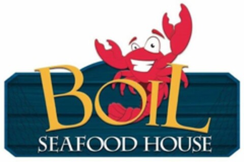 BOIL SEAFOOD HOUSE Logo (USPTO, 31.01.2020)