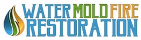 WATER MOLD FIRE RESTORATION Logo (USPTO, 17.02.2020)