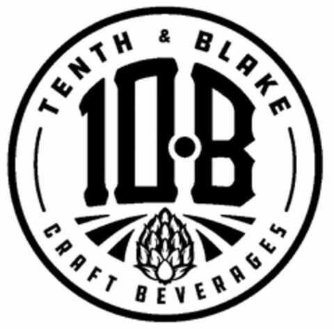 10-B TENTH & BLAKE CRAFT BEVERAGES Logo (USPTO, 15.04.2020)