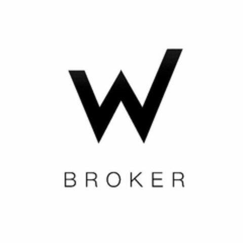 W BROKER Logo (USPTO, 08.06.2020)