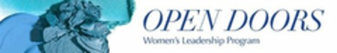 OPEN DOORS WOMEN'S LEADERSHIP PROGRAM Logo (USPTO, 24.08.2020)